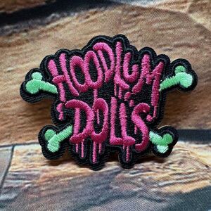 Huntdown Hoodlum Dolls Iron On Patch Video Game Official Gang Bonus Rare NEW